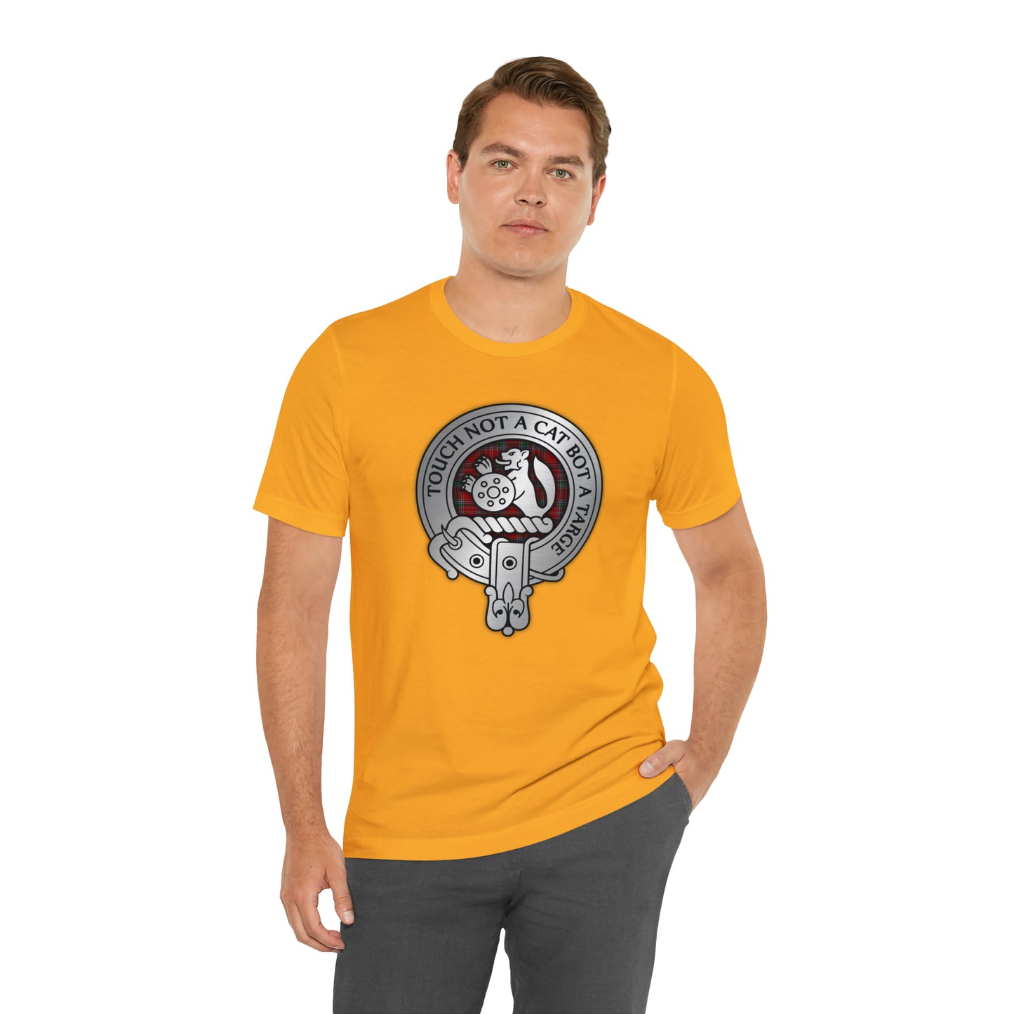 Clan MacBean | MacBain Crest & Tartan | Unisex T-Shirt