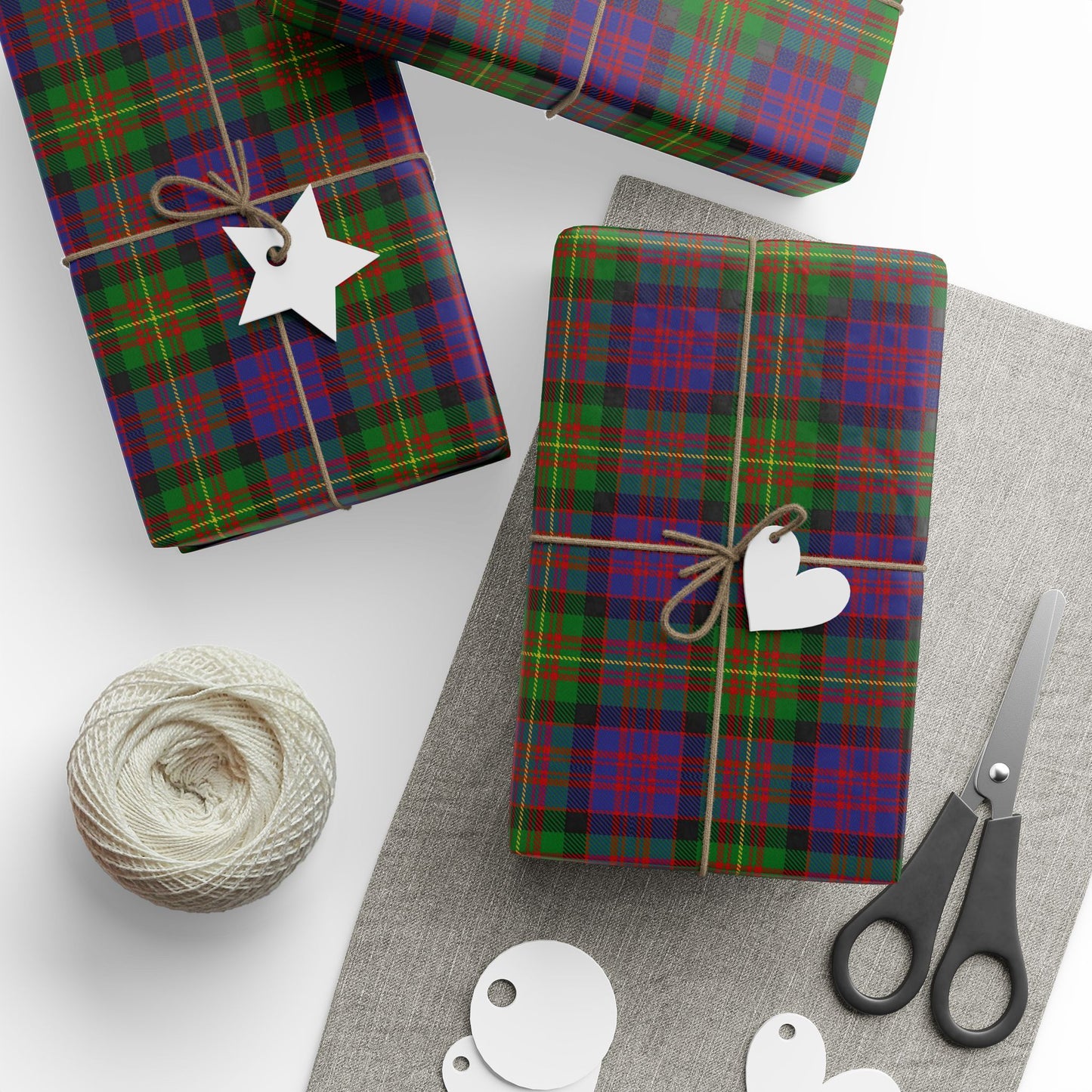 Clan Carnegie Tartan Wrapping Papers