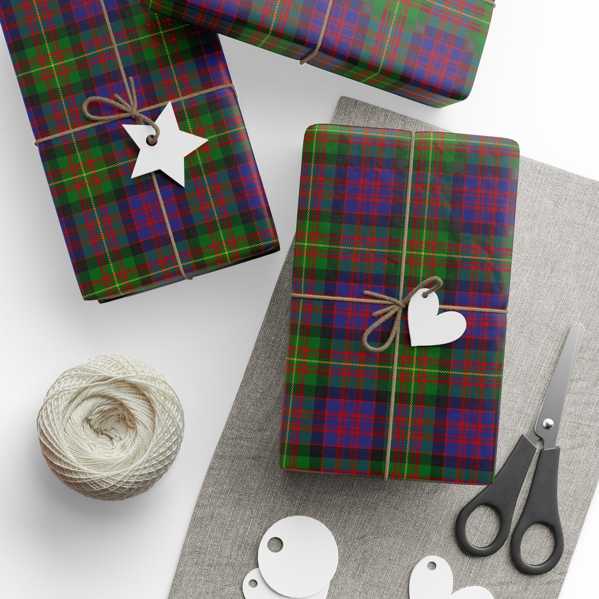 Clan Carnegie Tartan Wrapping Papers