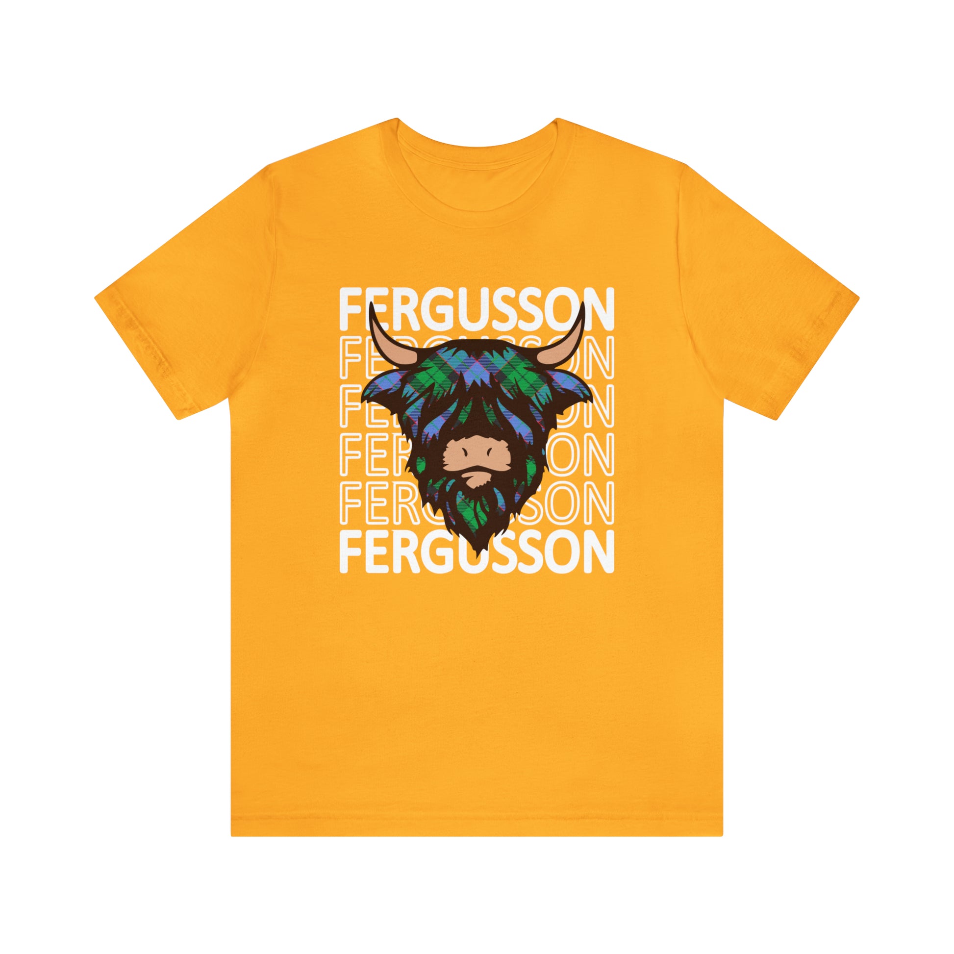 Clan Fergusson | Hairy Coo | Unisex T-Shirt