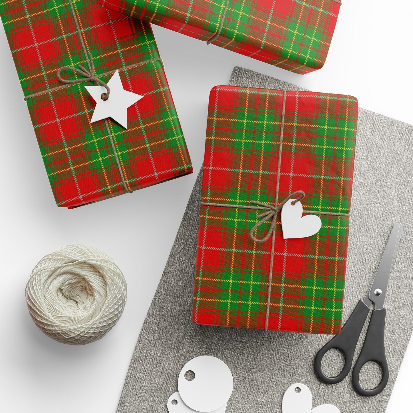 Clan Burnett Tartan Wrapping Papers
