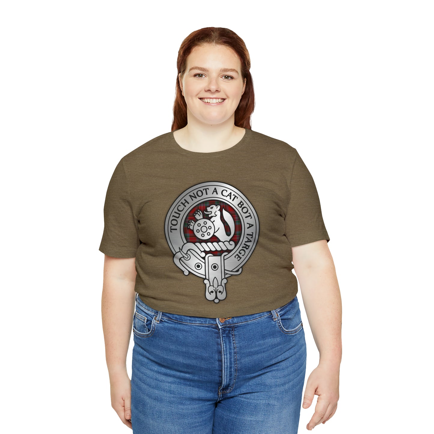 Clan MacBean | MacBain Crest & Tartan | Unisex T-Shirt