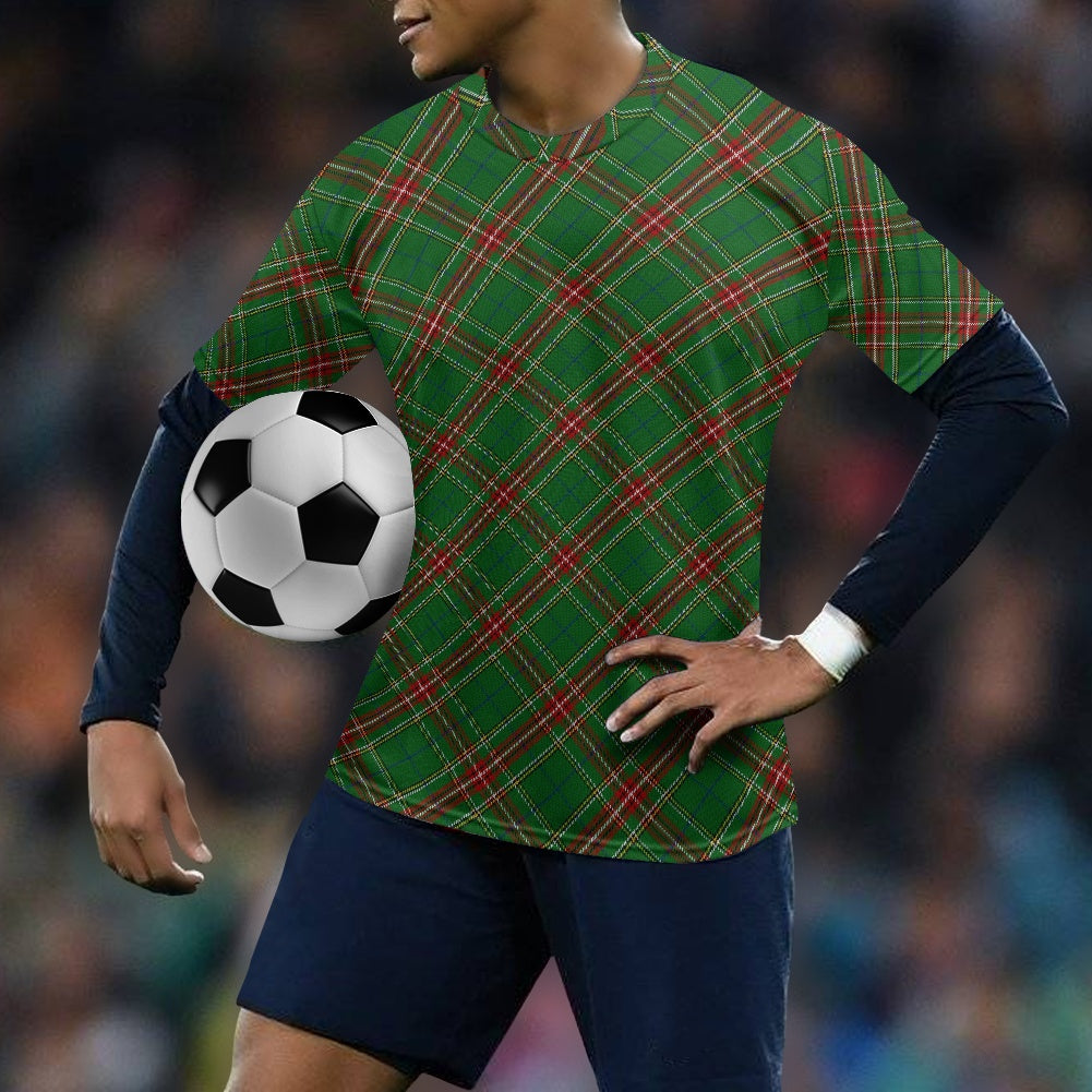 Clan Steel Tartan Football Shirt