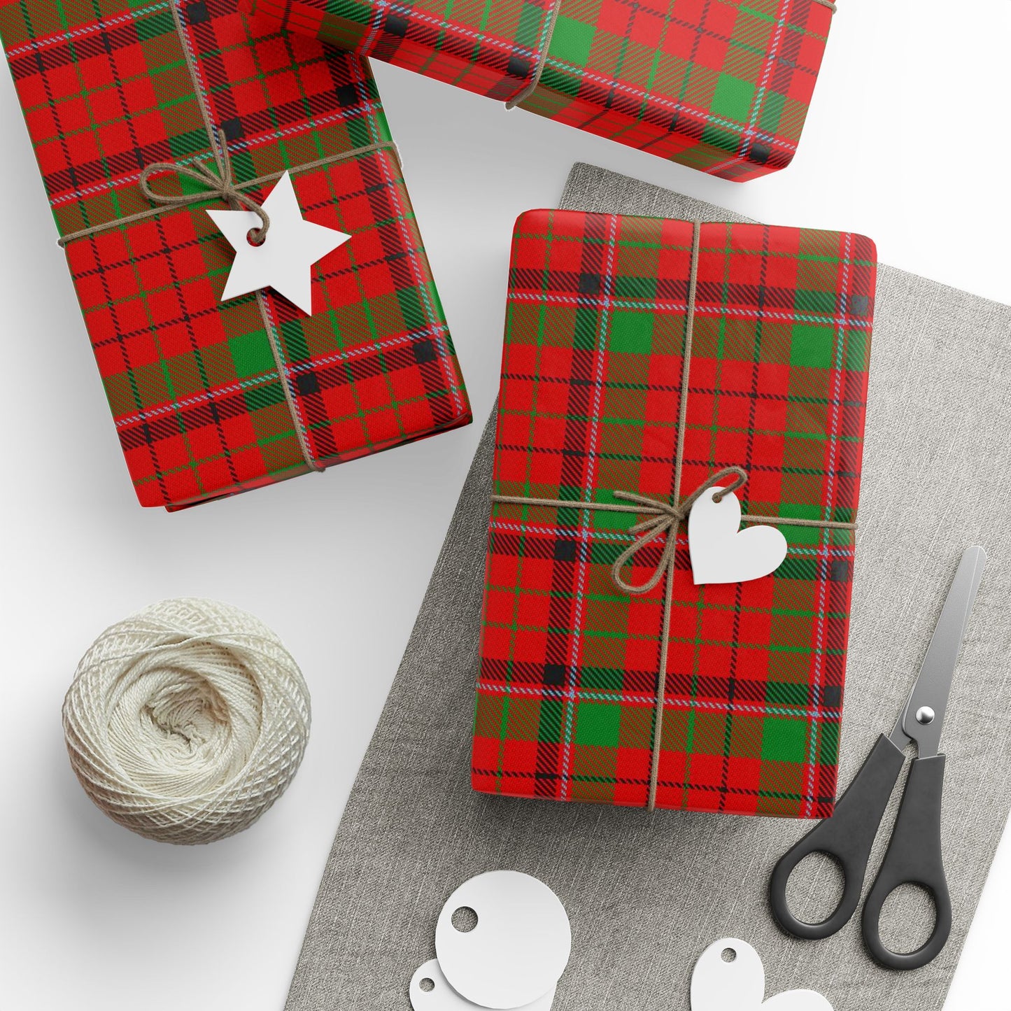 Clan Nicholson Tartan Wrapping Papers