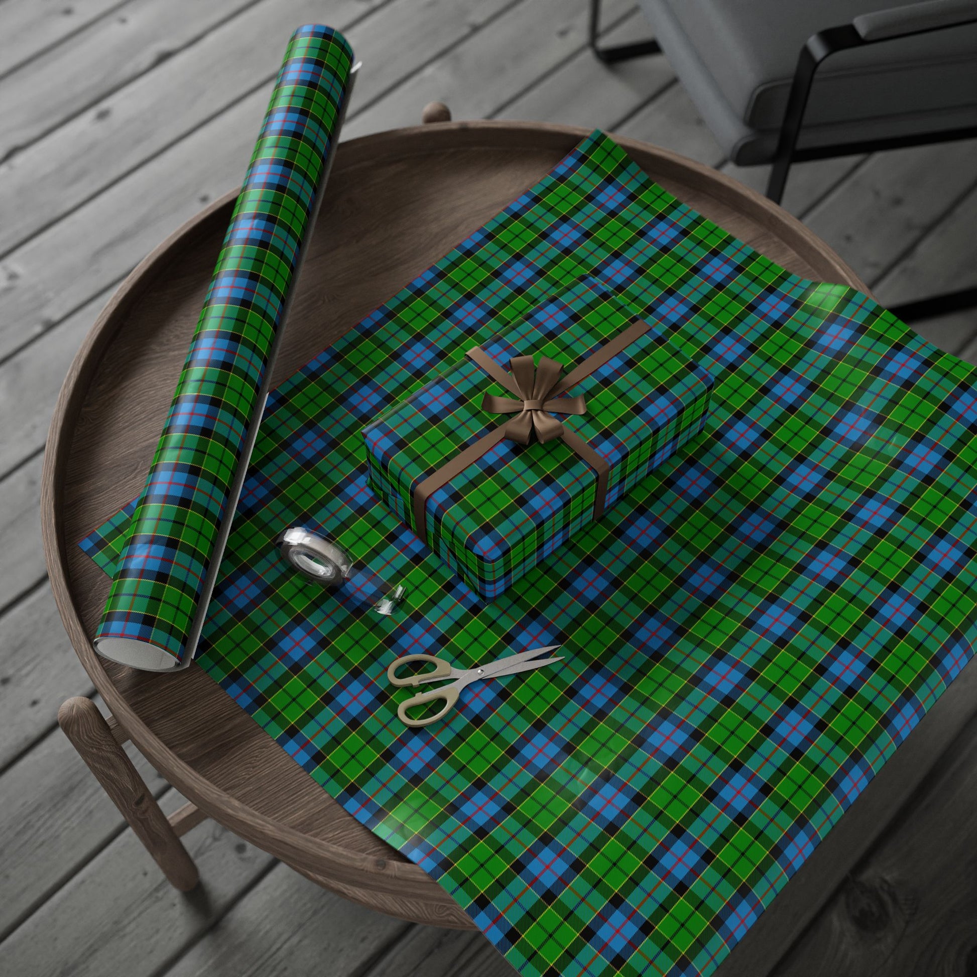 Clan Forsyth Tartan Wrapping Papers