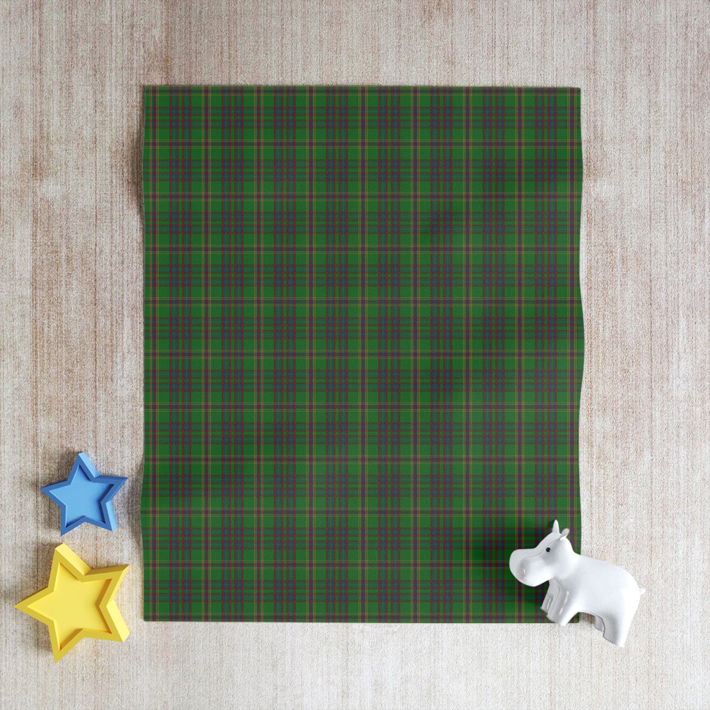 Irish County Westmeath Tartan Throw Blanket