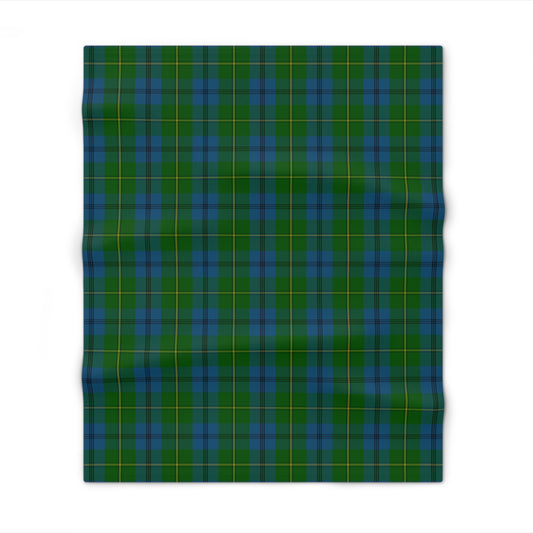 Clan Johnstone Tartan Throw Blanket