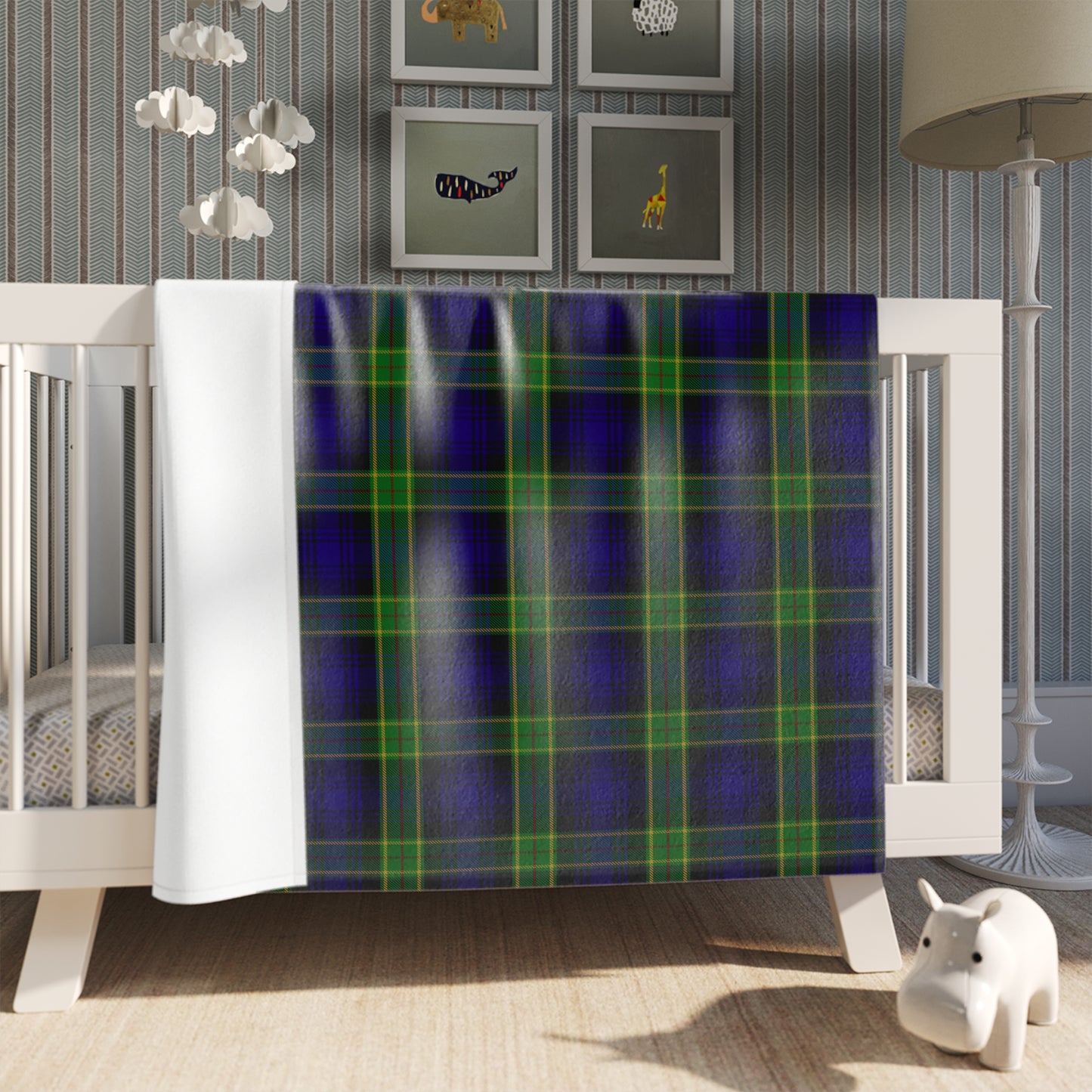 Clan Barnes Tartan Throw Blanket