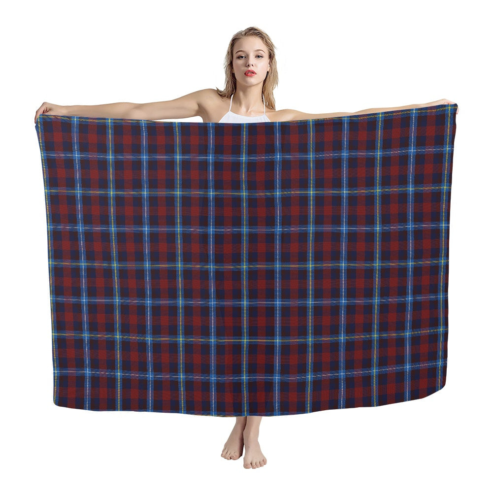 Highland Titles Tartan Chiffon Scarf