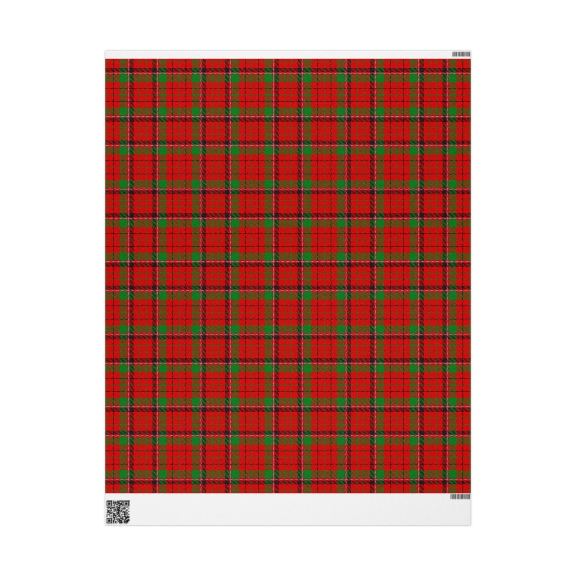 Clan Nicholson Tartan Wrapping Papers