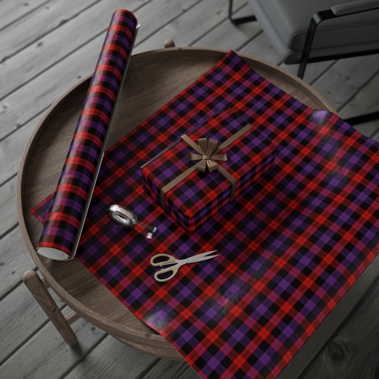 Clan Brown Tartan Wrapping Papers