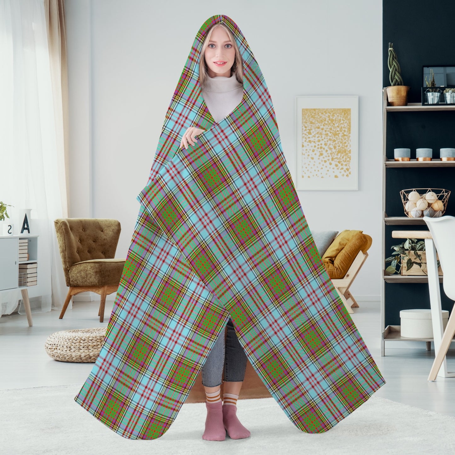 Clan Anderson Hoodie Blanket