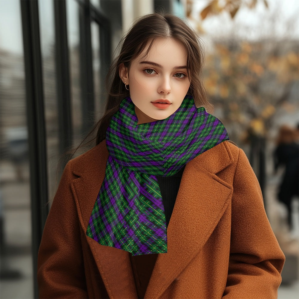 Clan Abercrombie Tartan Fluffy scarf