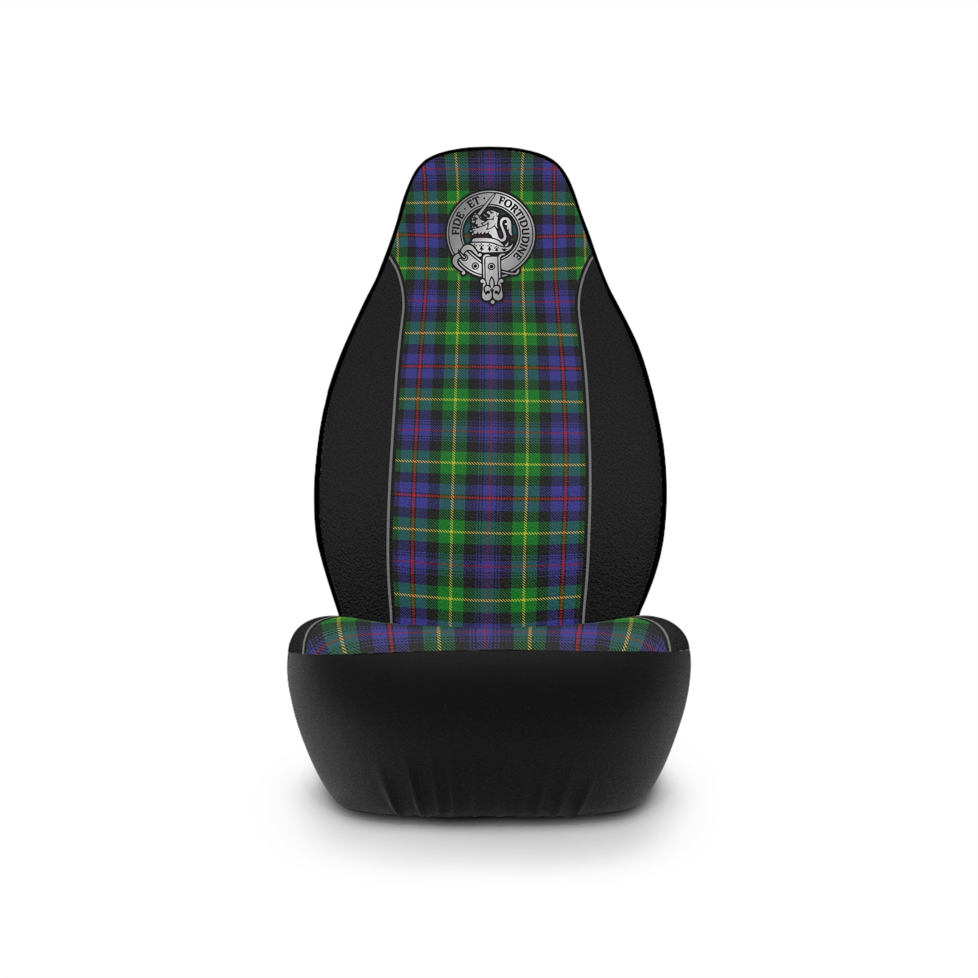 Clan Farquharson Crest & Tartan Car Seat Covers