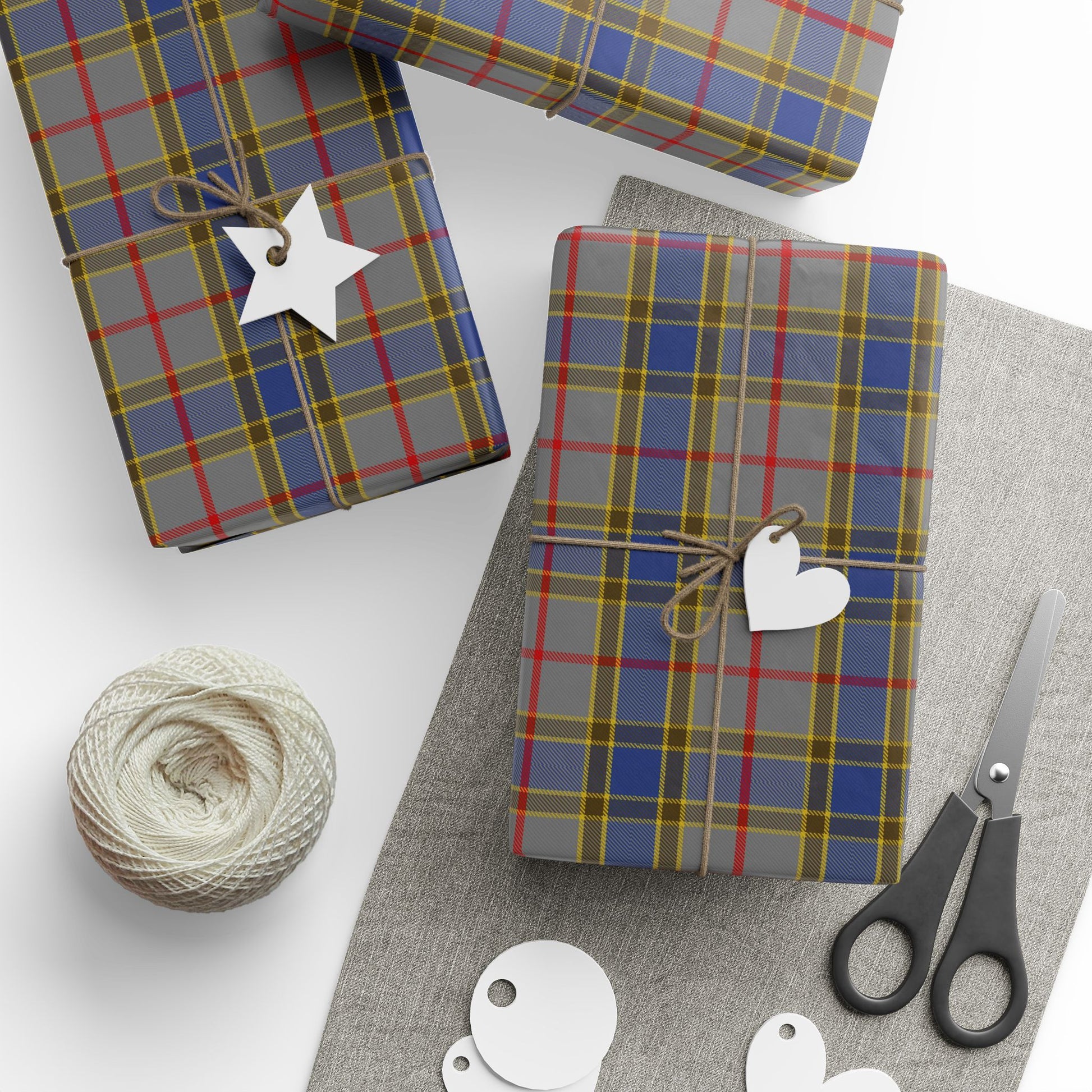 Clan Balfour Tartan Wrapping Papers