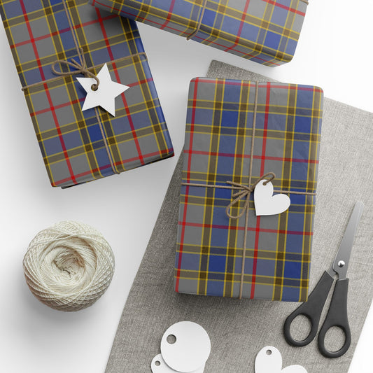 Clan Balfour Tartan Wrapping Papers