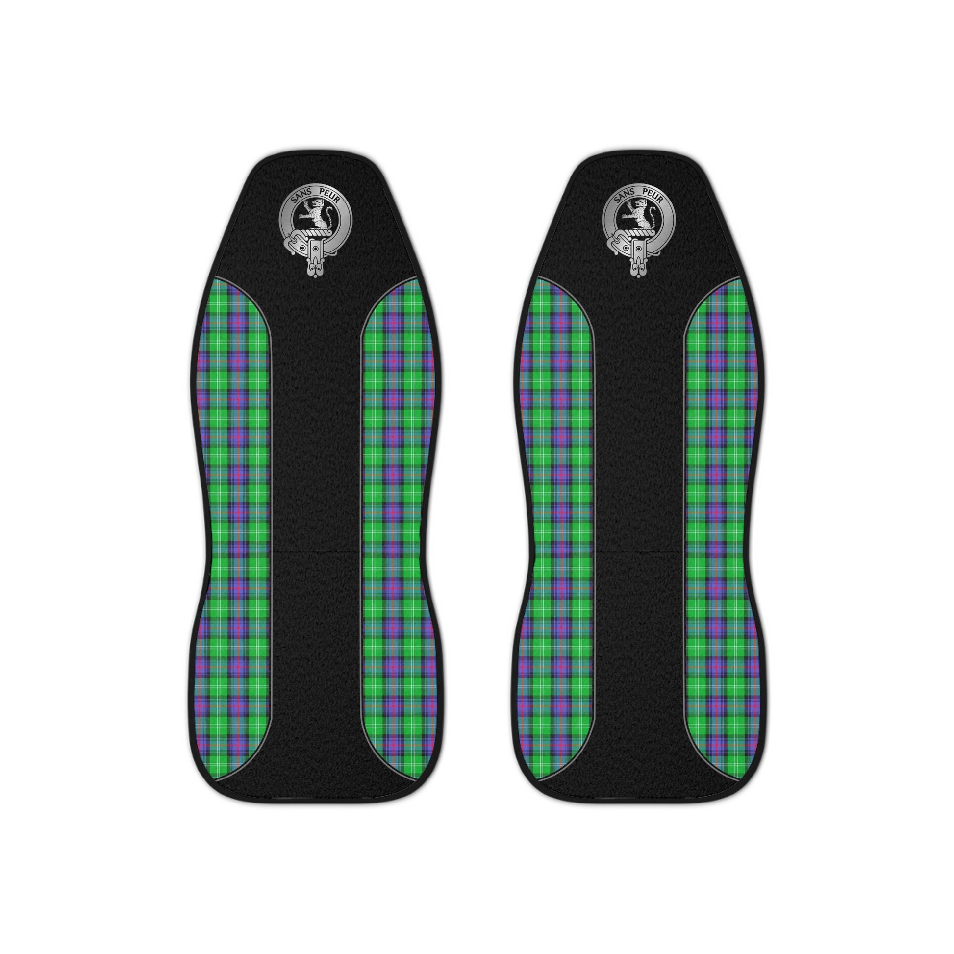 Clan Sutherland Crest & Tartan Car Seat Covers