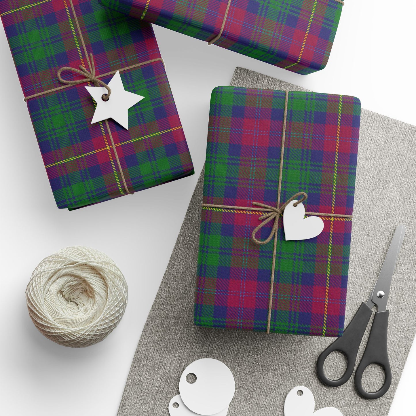 Clan Cairns Tartan Wrapping Papers