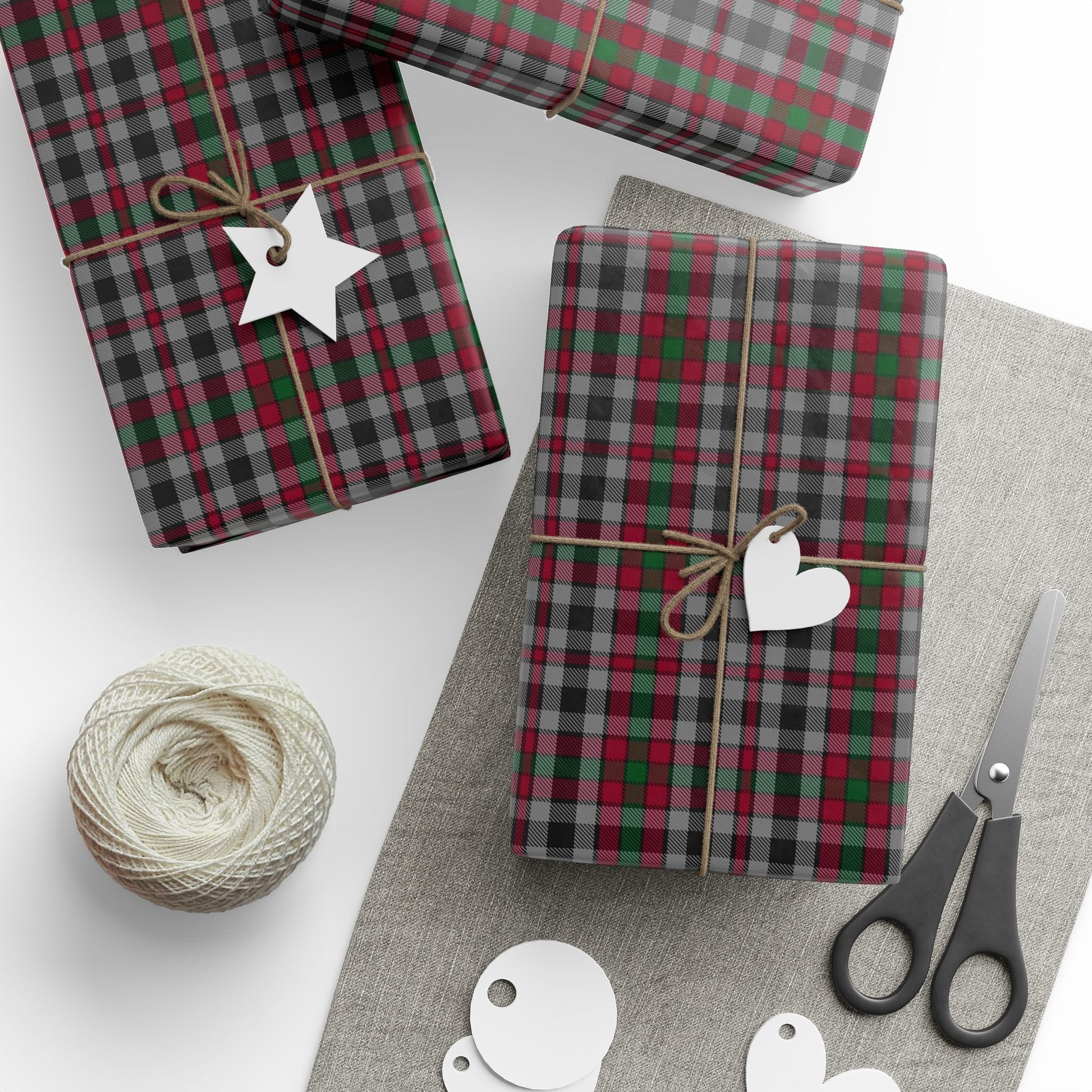 Clan Borthwick Tartan Wrapping Papers
