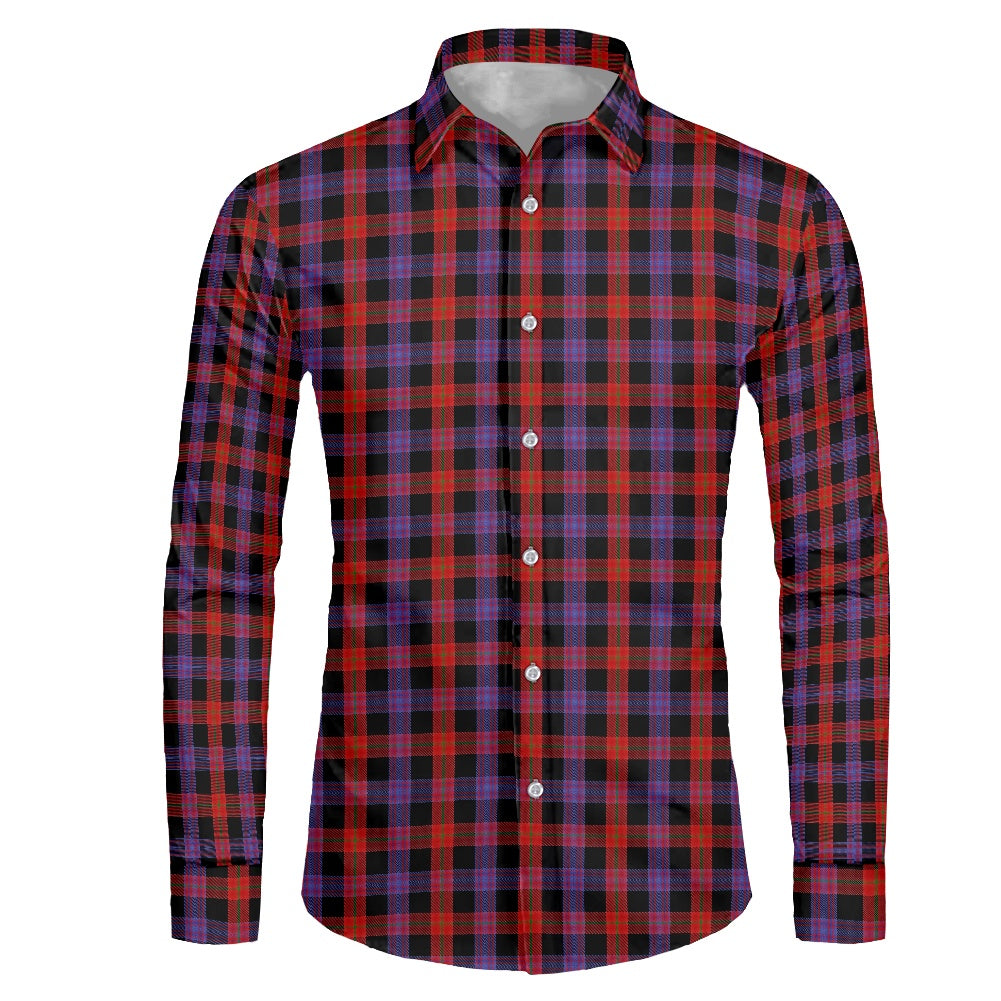 Clan Brown Tartan long-sleeved shirt