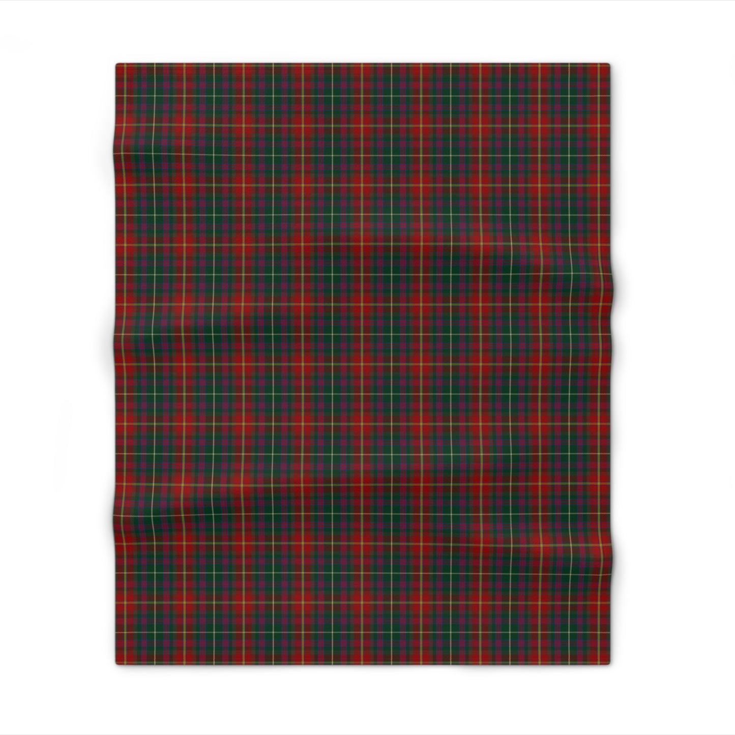Irish County Meath Tartan Throw Blanket