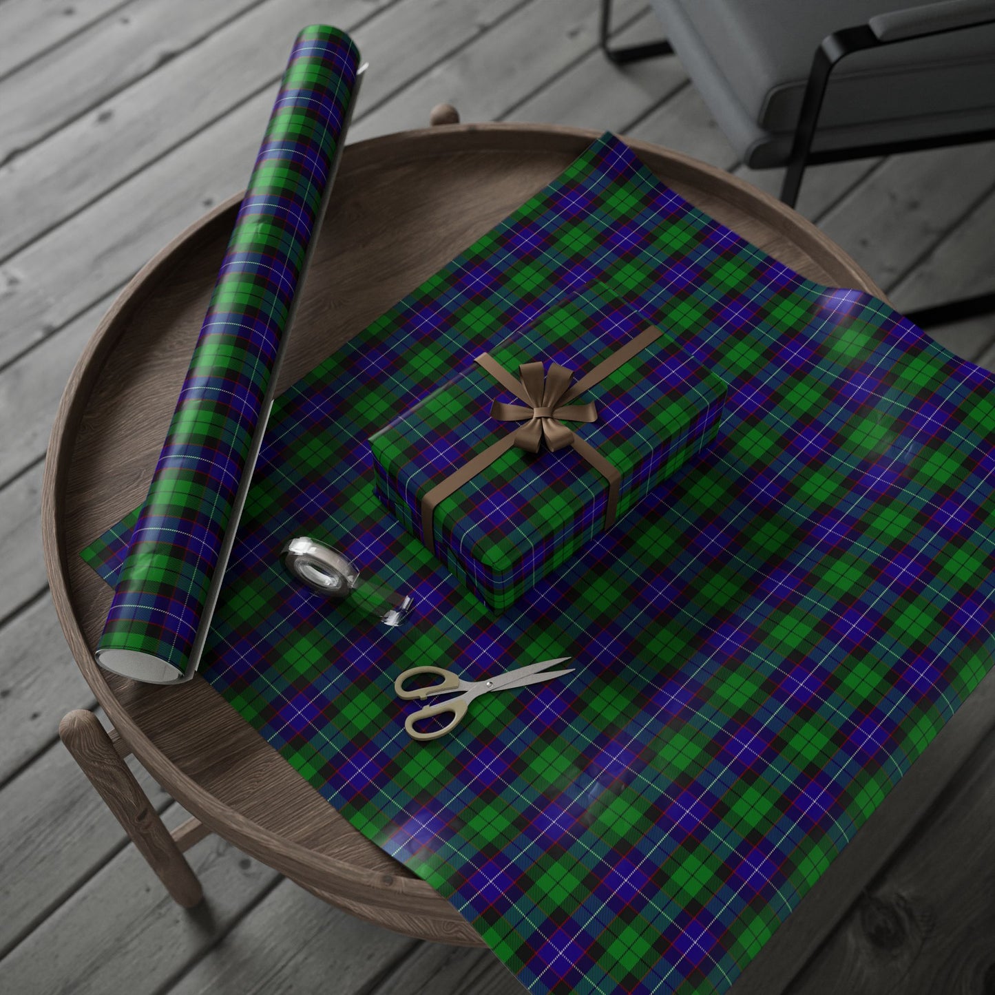 Clan Hunter Tartan Wrapping Papers
