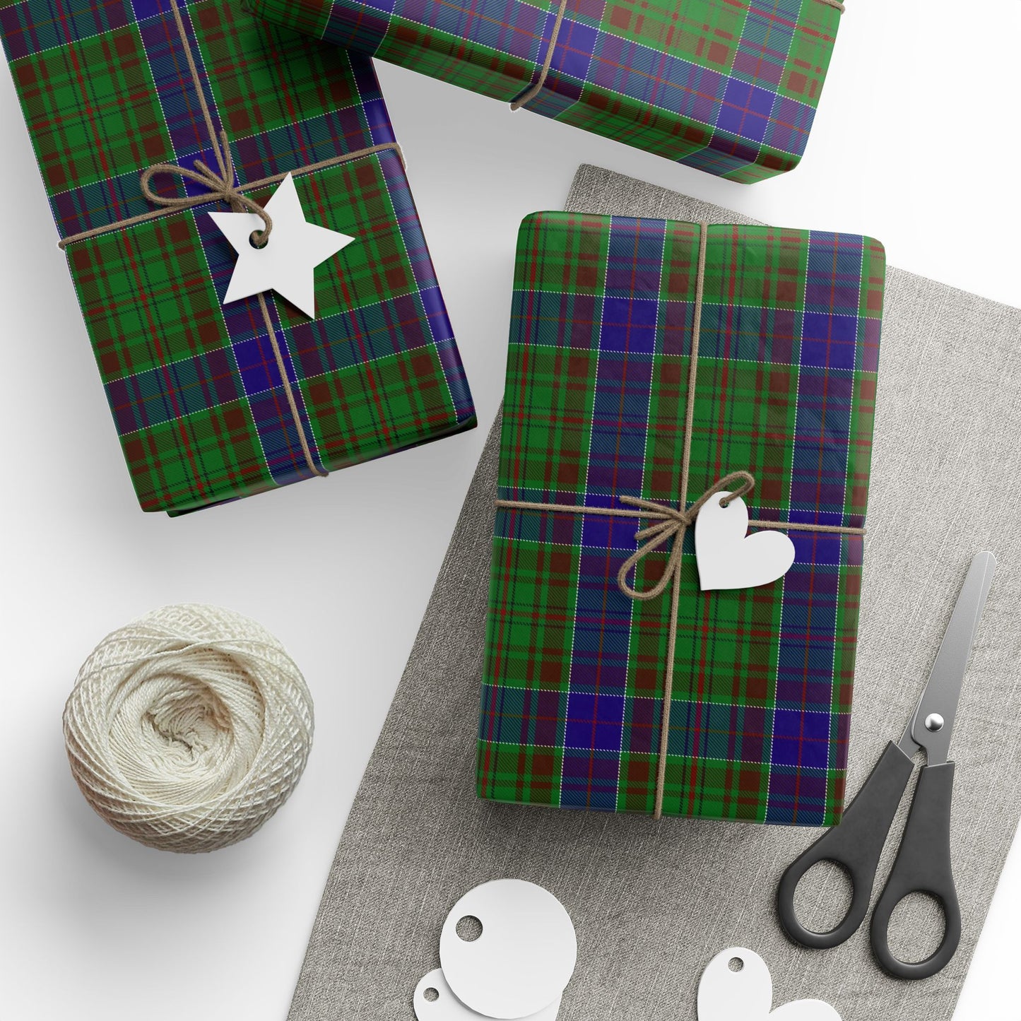 Clan Adams Tartan Wrapping Papers
