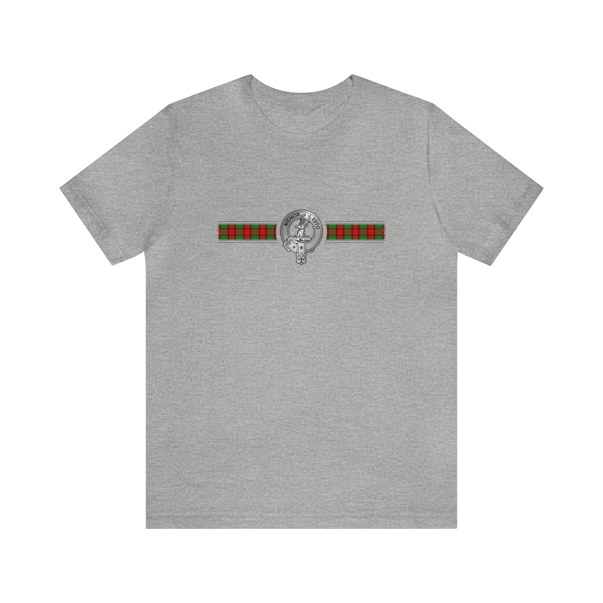 Clan MacPhail Crest & Tartan | Unisex T-Shirt