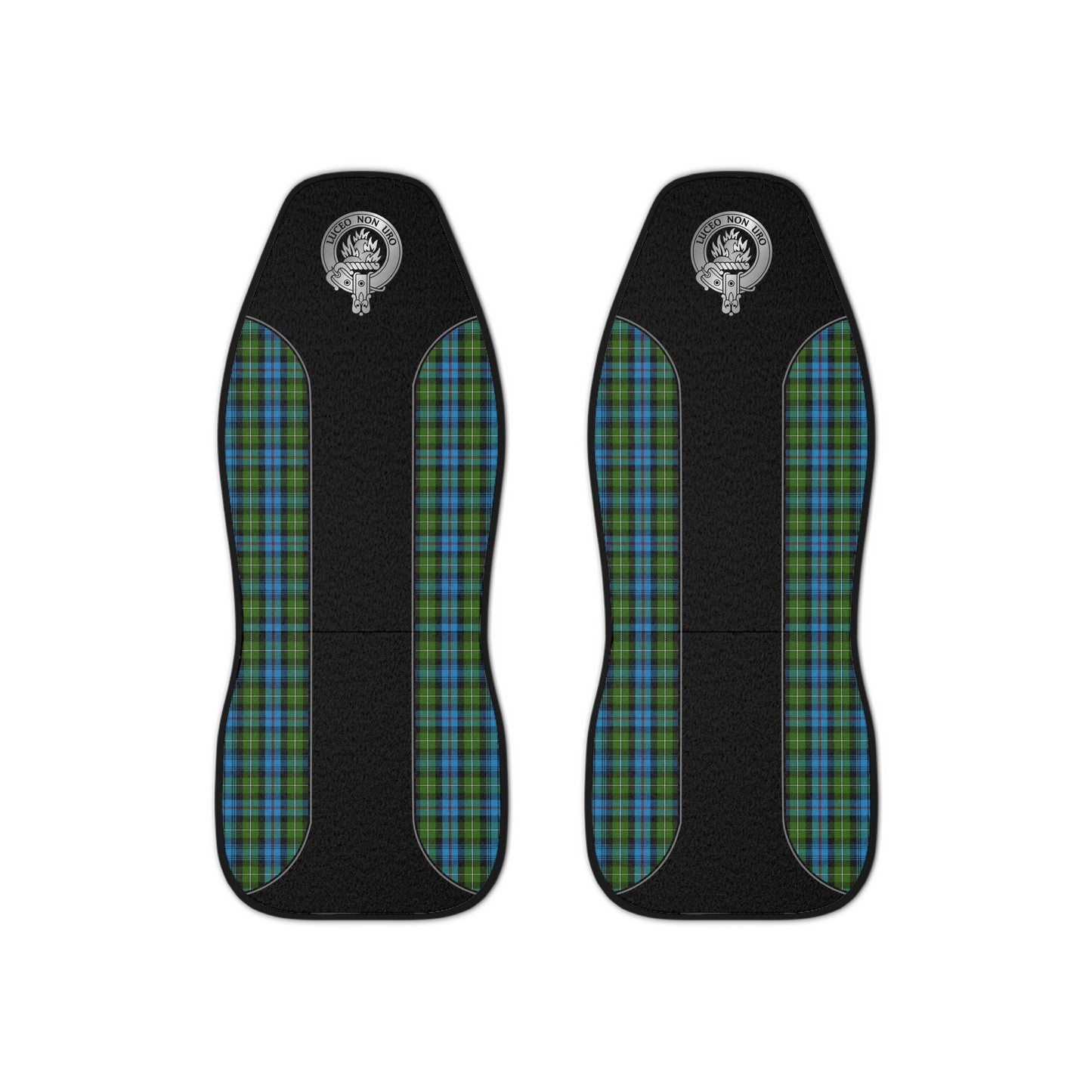 Clan MacKenzie Crest & Tartan Car Seat Covers