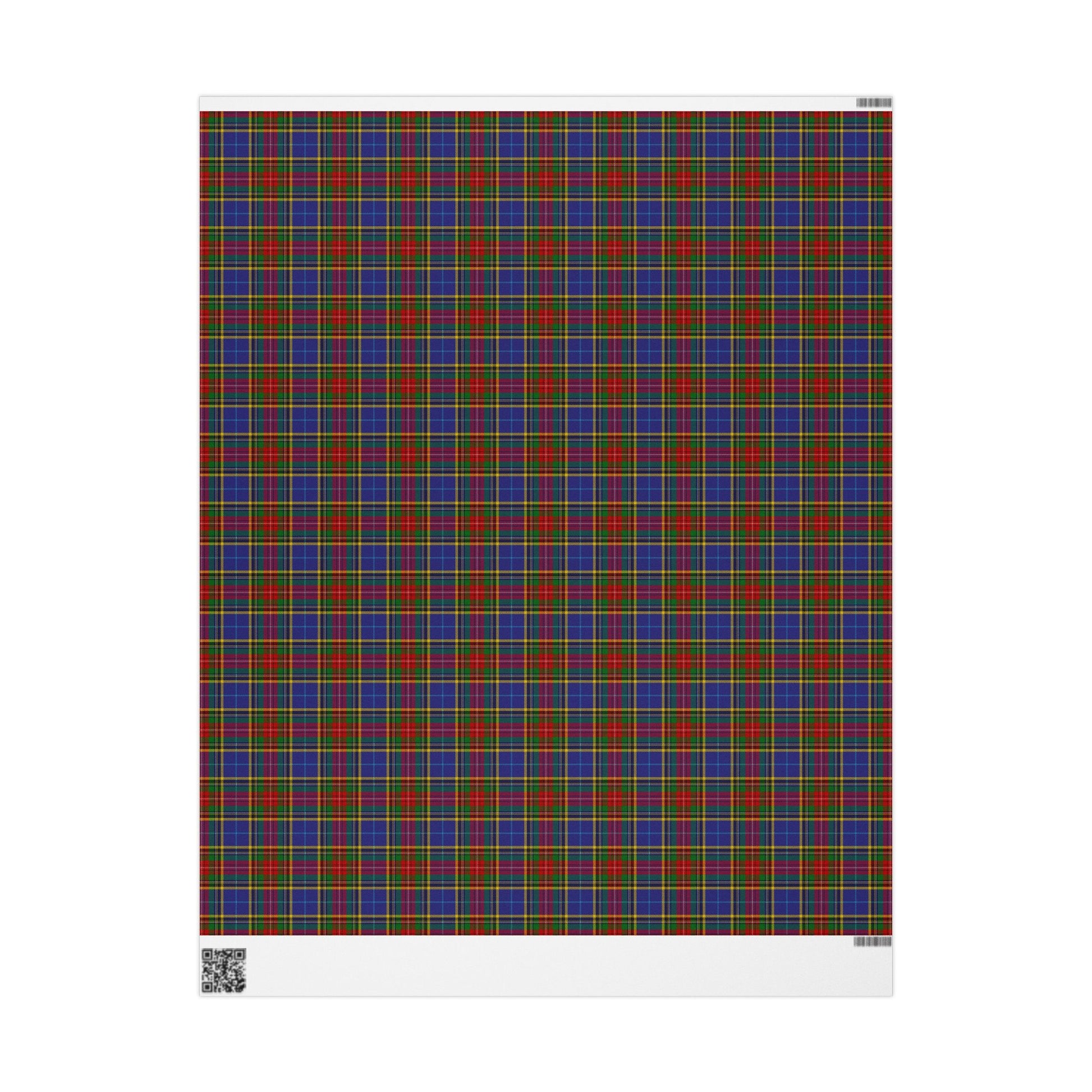 Clan Bethune Tartan Wrapping Papers