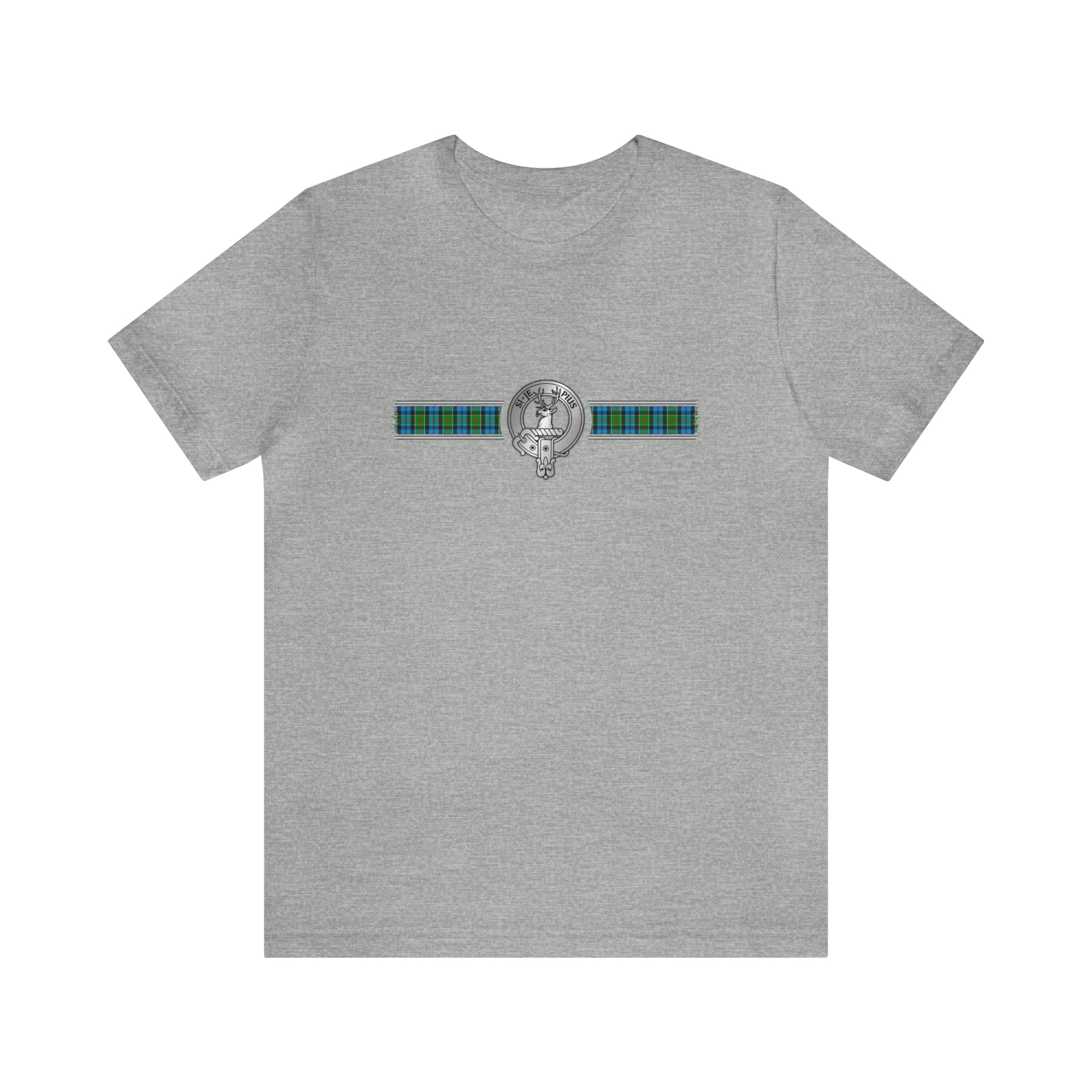 Clan Colquhoun Crest & Tartan | Unisex T-Shirt