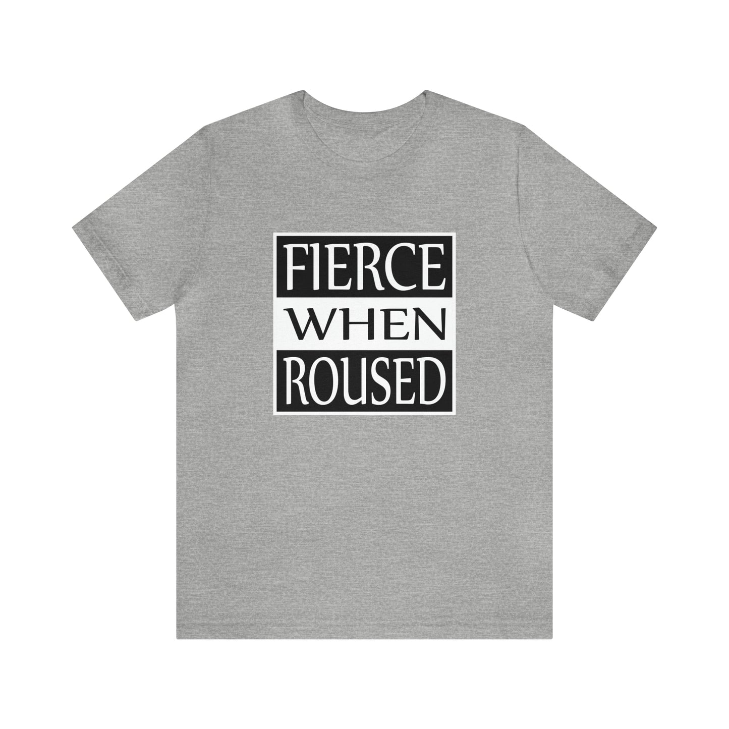 Clan Donnachaidh War Cry | Fierce When Roused | Unisex T-Shirt