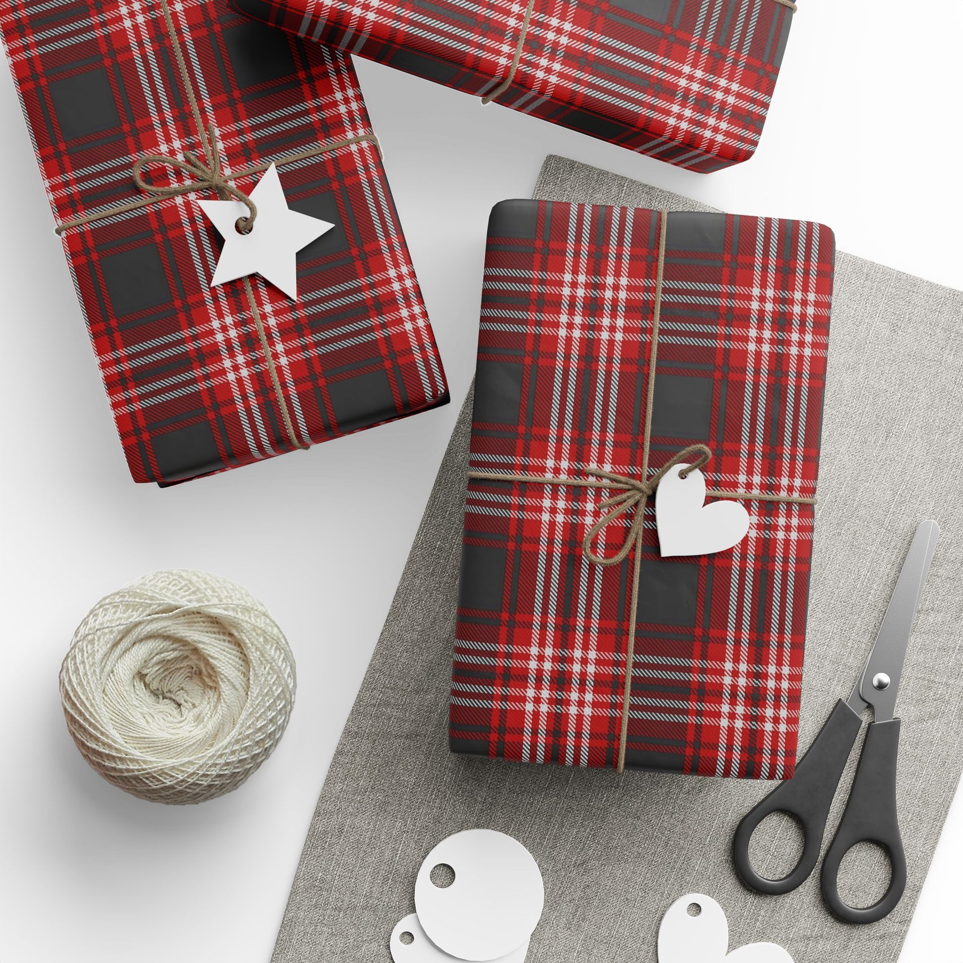Clan Boswell Tartan Wrapping Papers