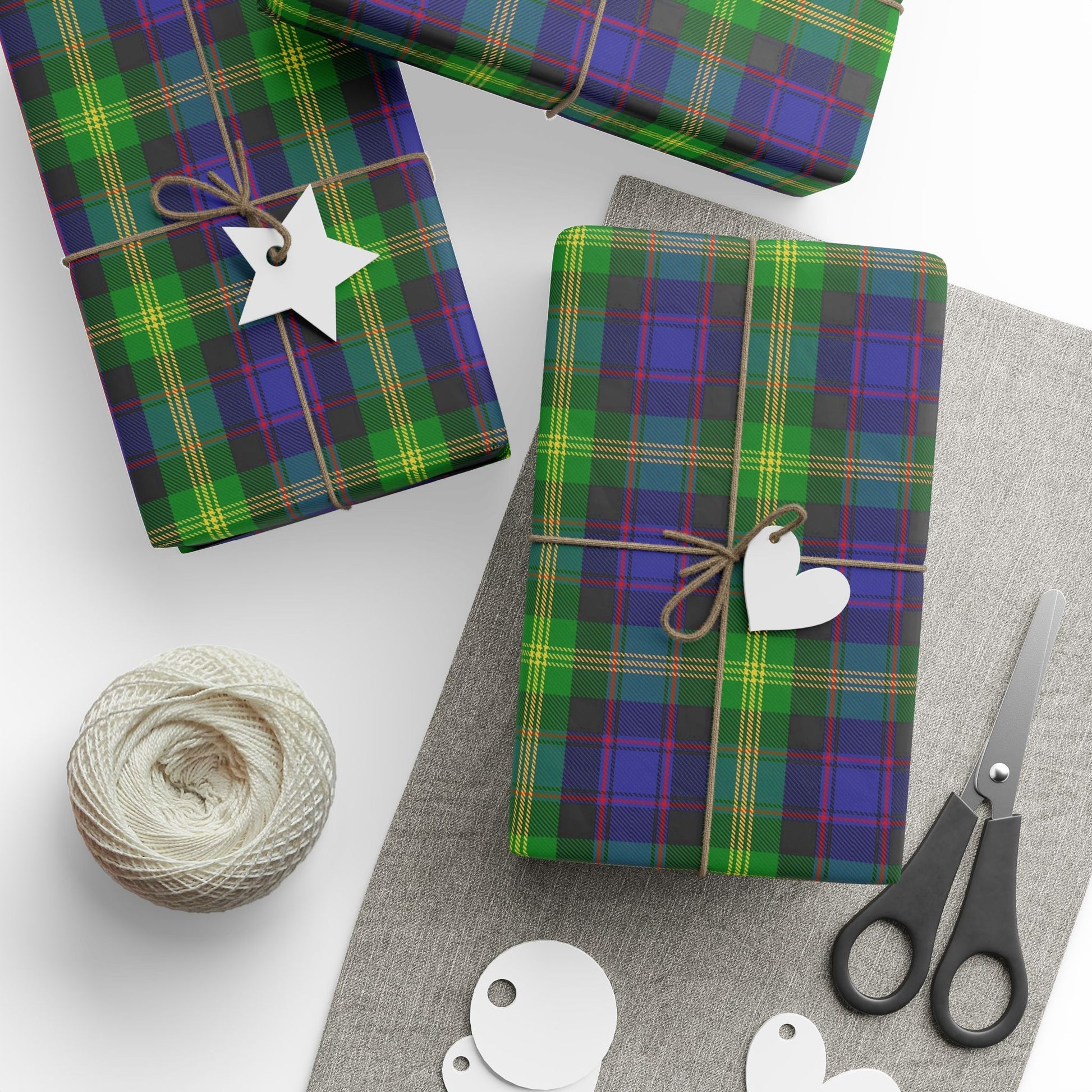 Clan Watson Tartan Wrapping Papers
