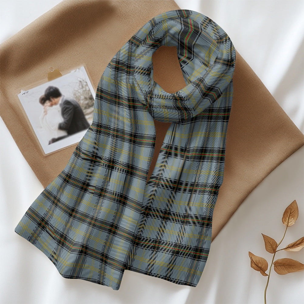 Clan Bell Tartan Fluffy scarf