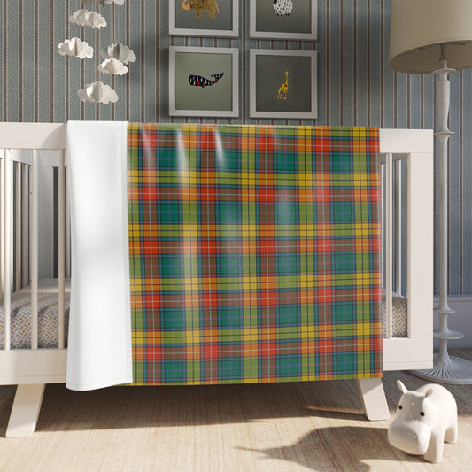 Clan Buchanan Ancient Tartan Throw Blanket