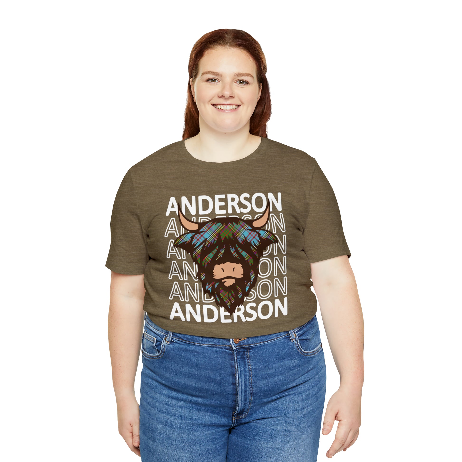 Clan Anderson | Hairy Coo | Unisex T-Shirt