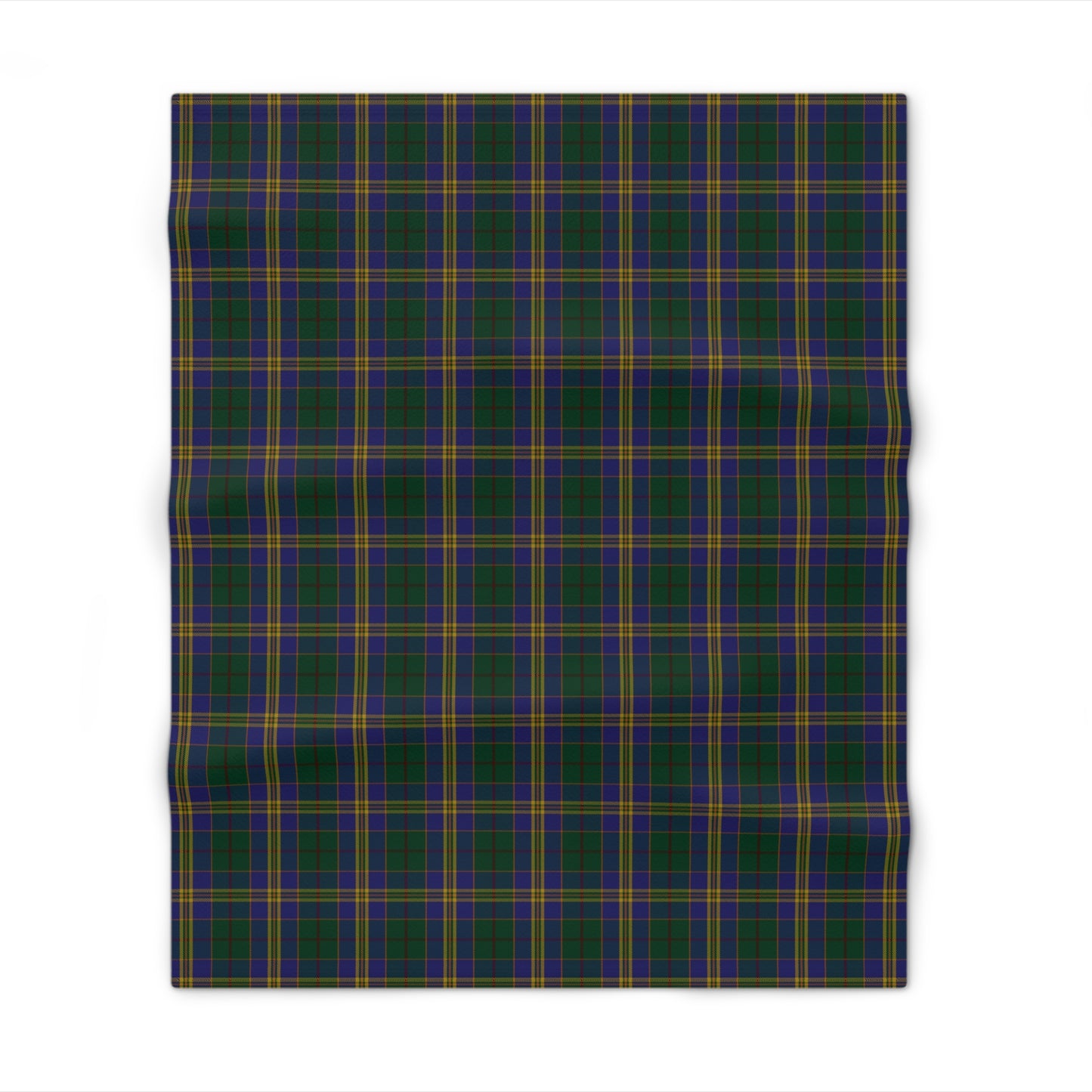 Irish County Kilkenny Tartan Throw Blanket