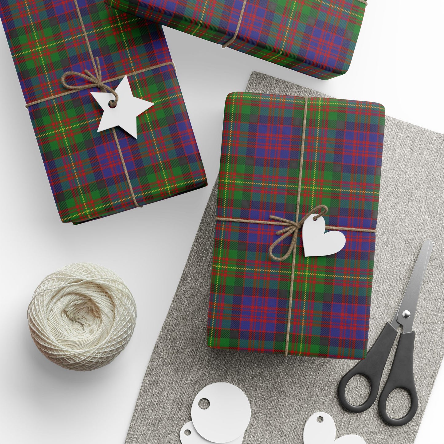 Clan Carnegie Tartan Wrapping Papers