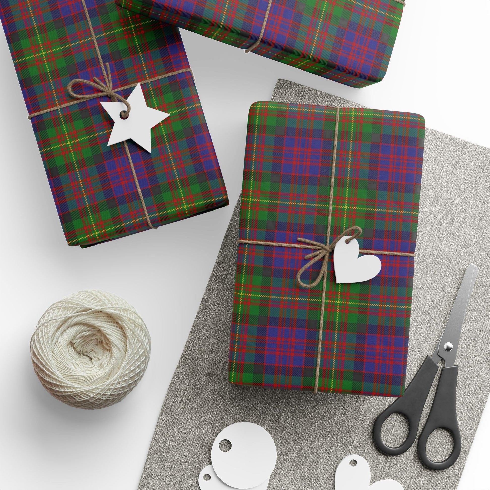 Clan Carnegie Tartan Wrapping Papers