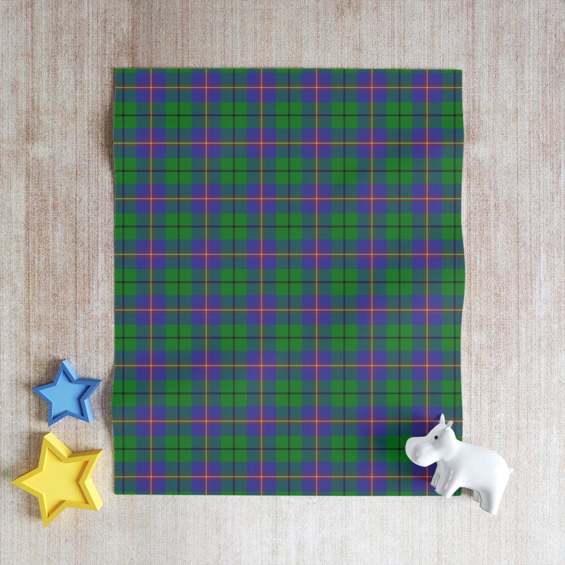 Clan Carmichael Tartan Throw Blanket