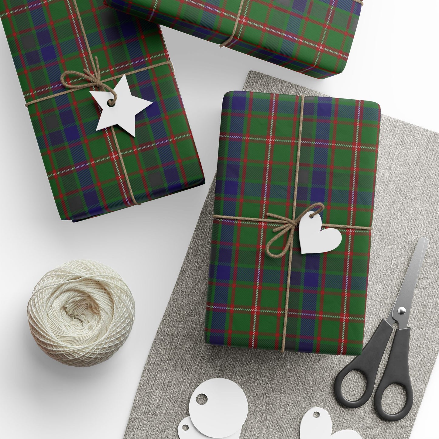 Clan Reid Tartan Wrapping Papers