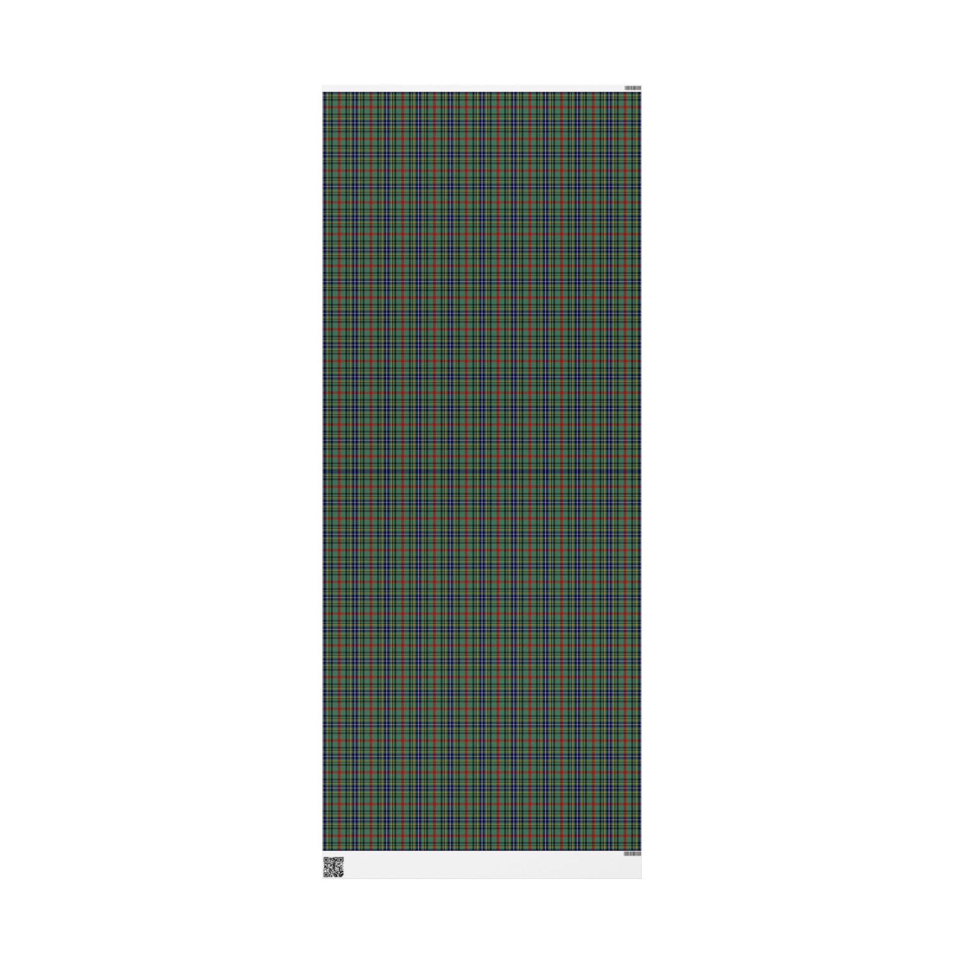 Clan Bissett Tartan Wrapping Papers