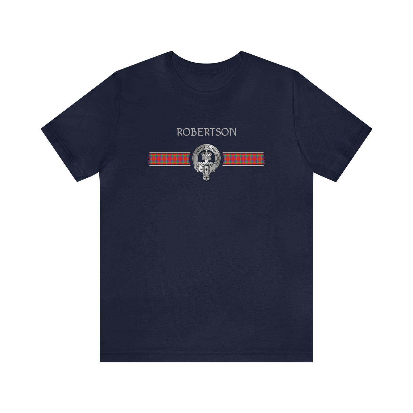 Clan Donnachaidh | Robertson Crest & Tartan | Unisex T-Shirt