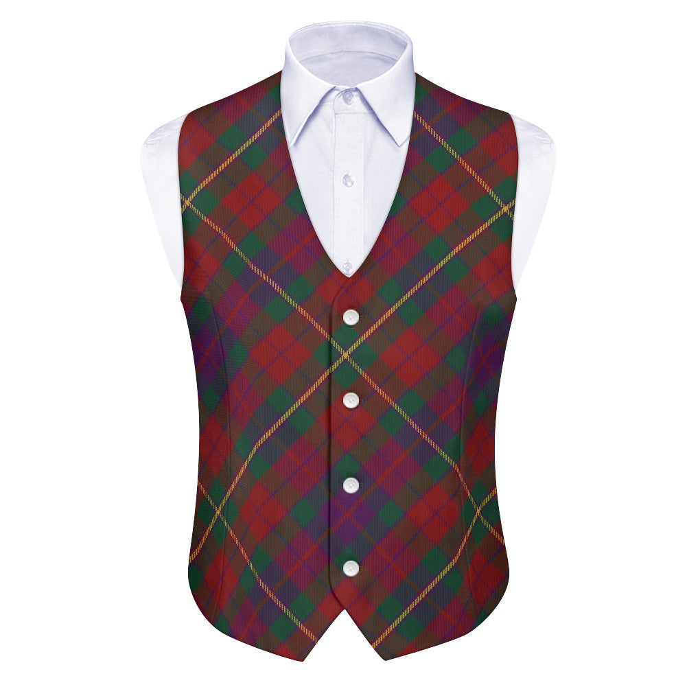 Irish County Clare Tartan Waistcoat