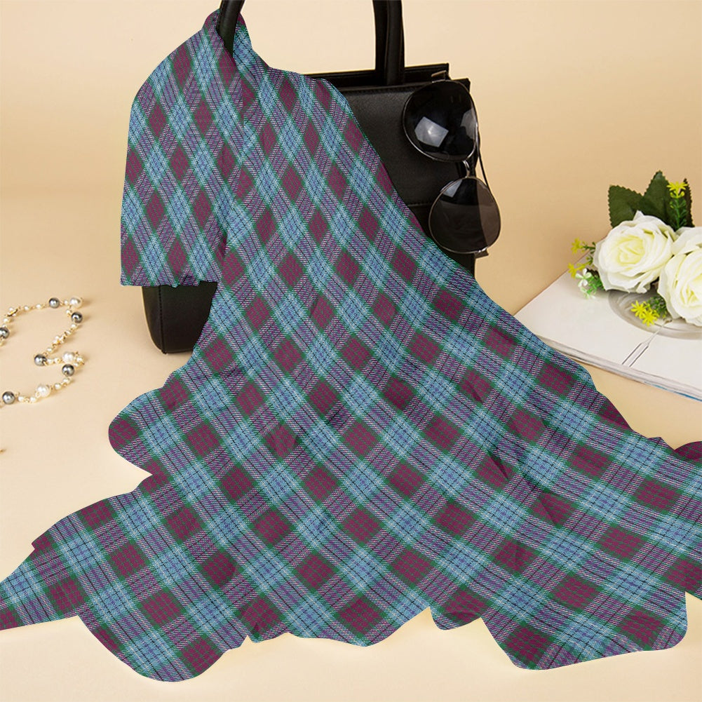 Dun Broch Tartan Chiffon Scarf