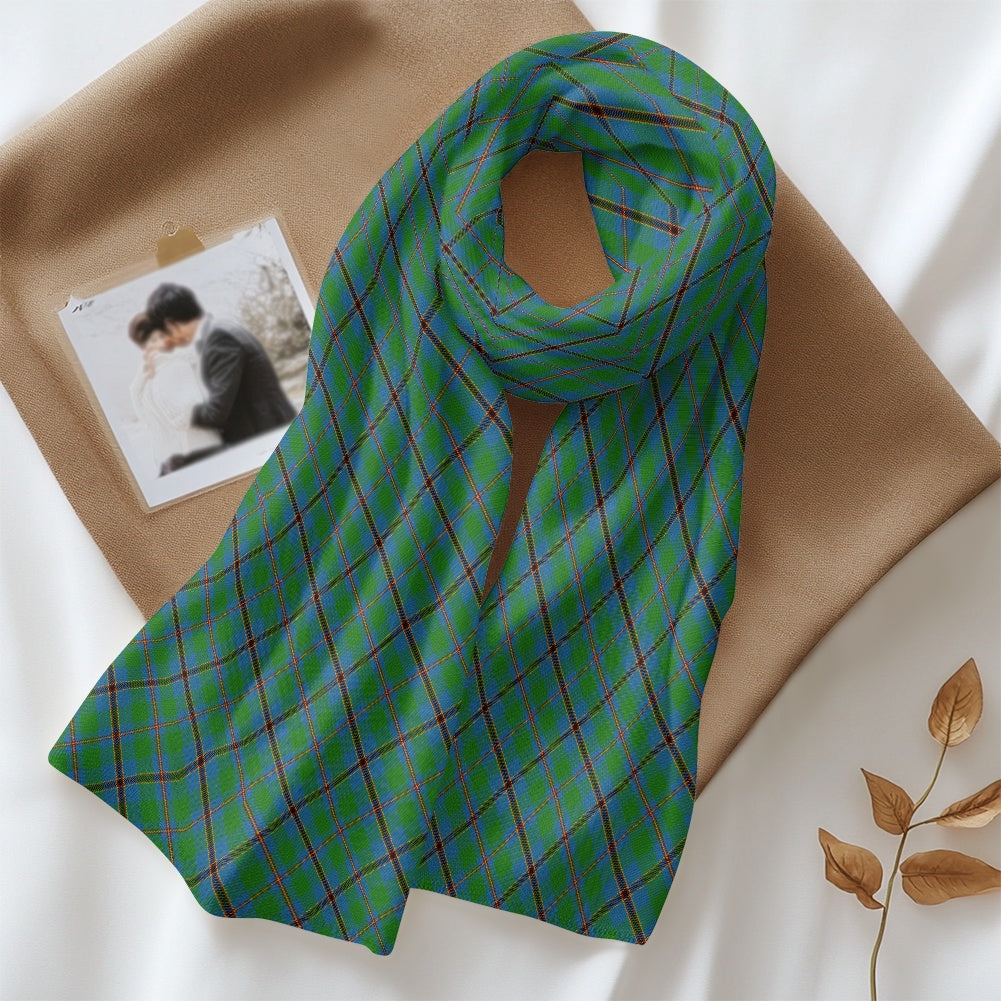 Clan Snodgrass Tartan Fluffy scarf