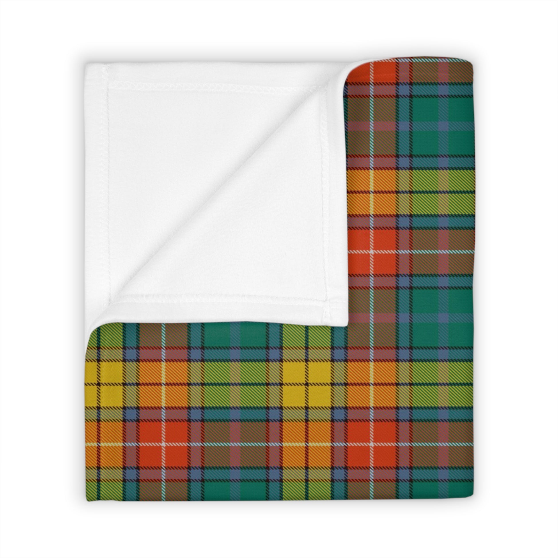 Clan Buchanan Ancient Tartan Throw Blanket