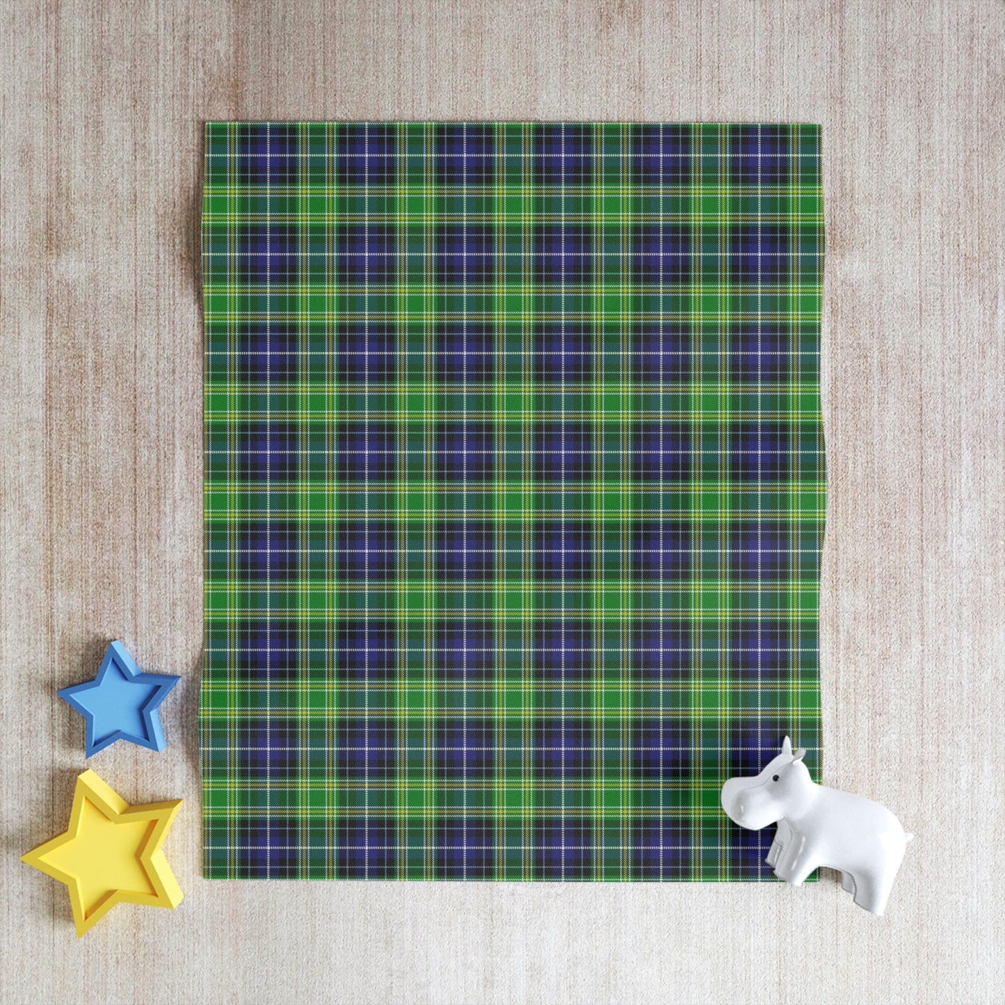 Clan MacKellar Tartan Throw Blanket