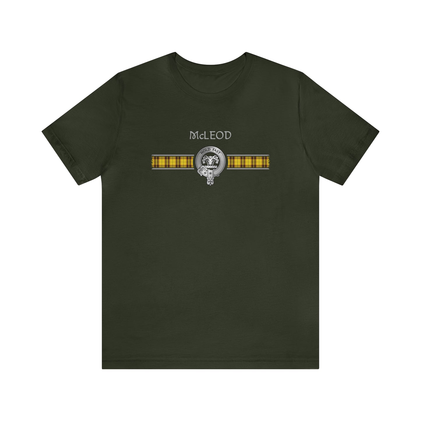 Clan McLeod Crest & Tartan | Unisex T-Shirt